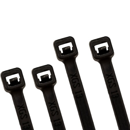 Safe Handler Cable Tie, 14 in L, Black, Nylon, 50 PK BLSH-BT14.5BK-50K